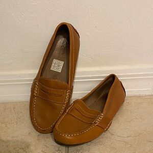 Polo by Ralph Lauren Kids Tan Leather Dress Shoes